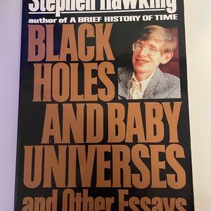 Stephen Hawking Book - Black holes and baby universes